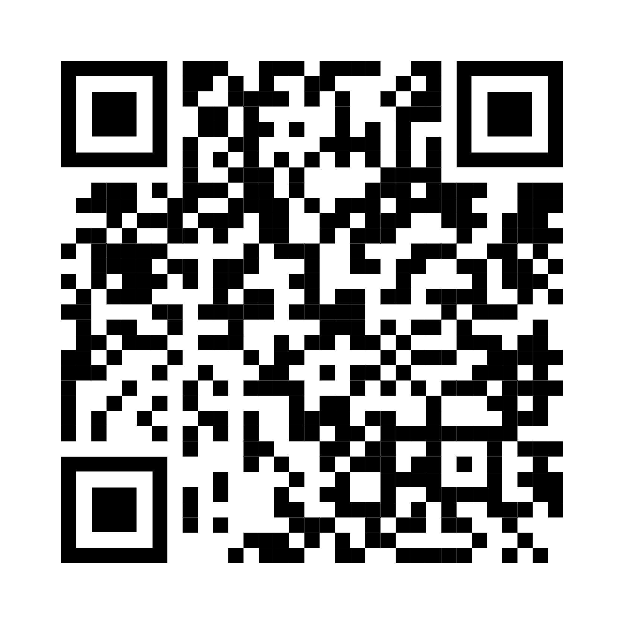 QR code for the official Epizza website